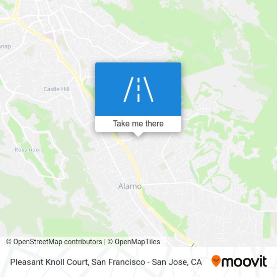 Mapa de Pleasant Knoll Court