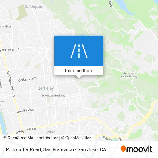 Mapa de Perlmutter Road