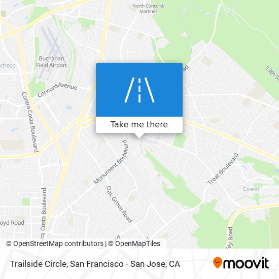 Mapa de Trailside Circle