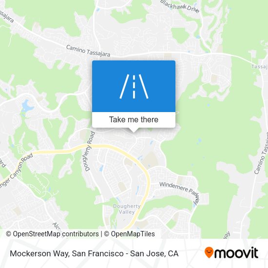 Mapa de Mockerson Way