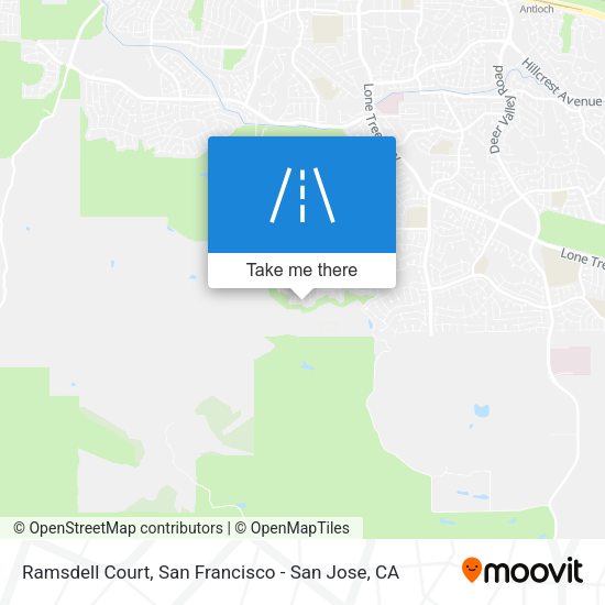 Mapa de Ramsdell Court