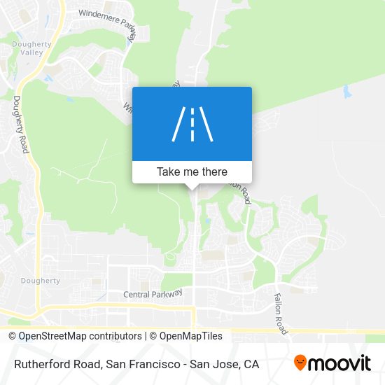 Mapa de Rutherford Road