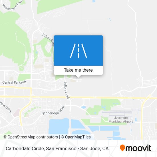 Mapa de Carbondale Circle