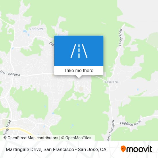 Mapa de Martingale Drive