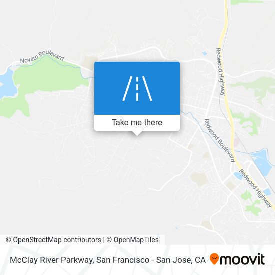 McClay River Parkway map