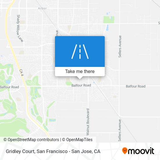 Mapa de Gridley Court