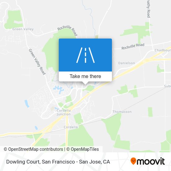 Mapa de Dowling Court