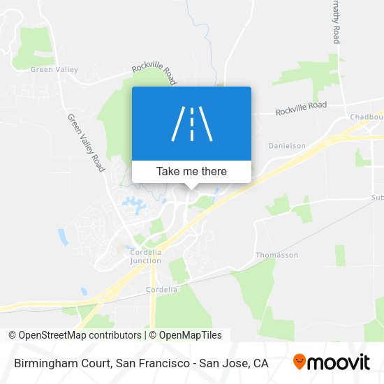Mapa de Birmingham Court