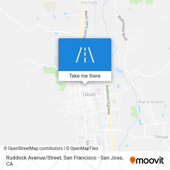 Ruddock Avenue/Street map