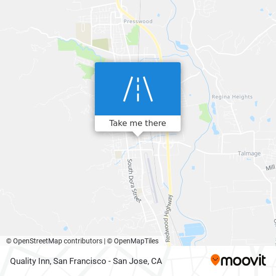 Quality Inn map