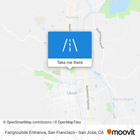 Mapa de Fairgrounds Entrance