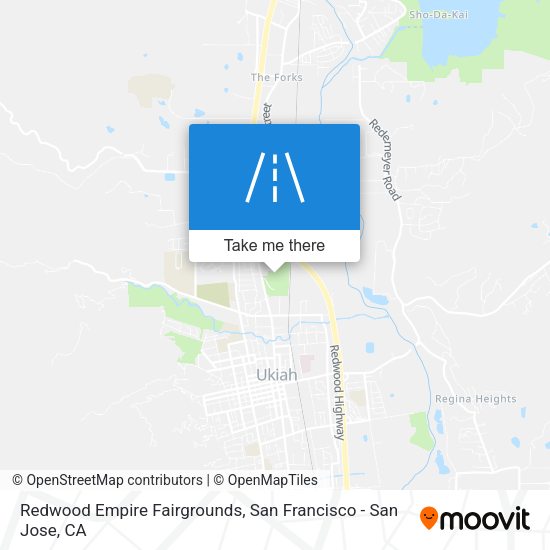 Redwood Empire Fairgrounds map