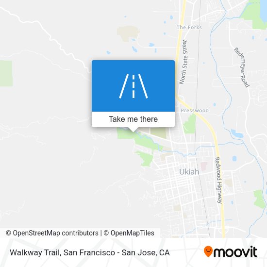Mapa de Walkway Trail