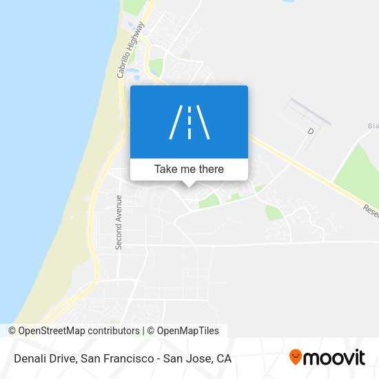 Mapa de Denali Drive