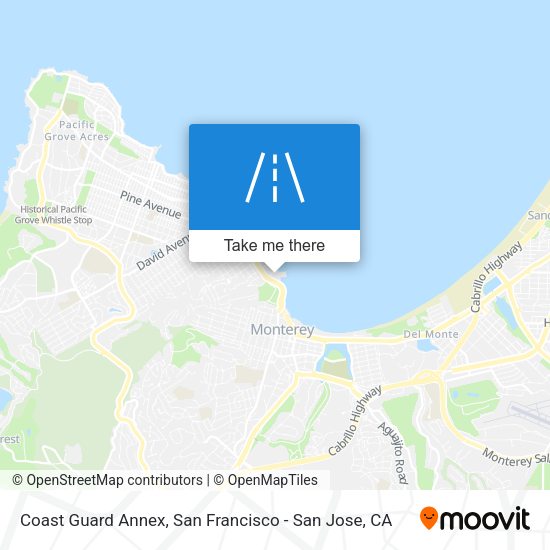 Mapa de Coast Guard Annex