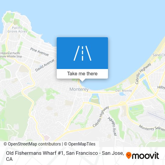 Old Fishermans Wharf #1 map