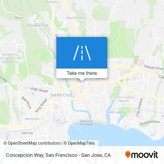 Mapa de Concepcion Way