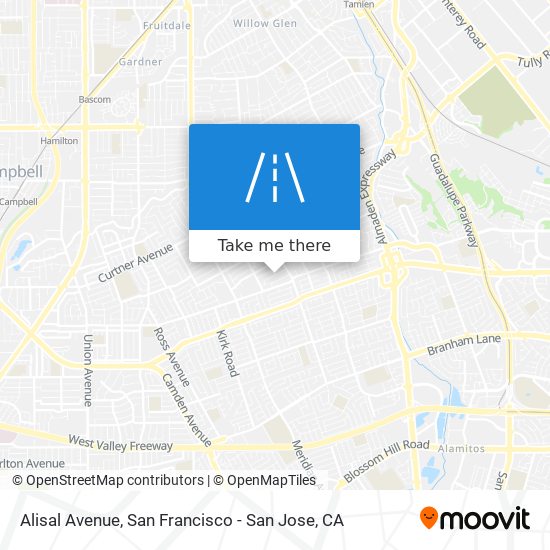 Alisal Avenue map