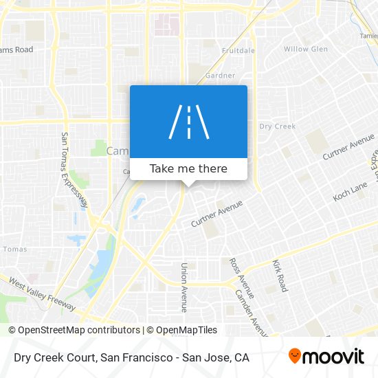 Dry Creek Court map