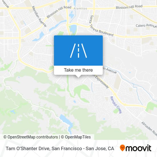 Mapa de Tam O'Shanter Drive