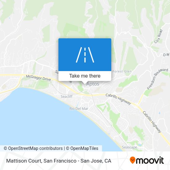 Mapa de Mattison Court