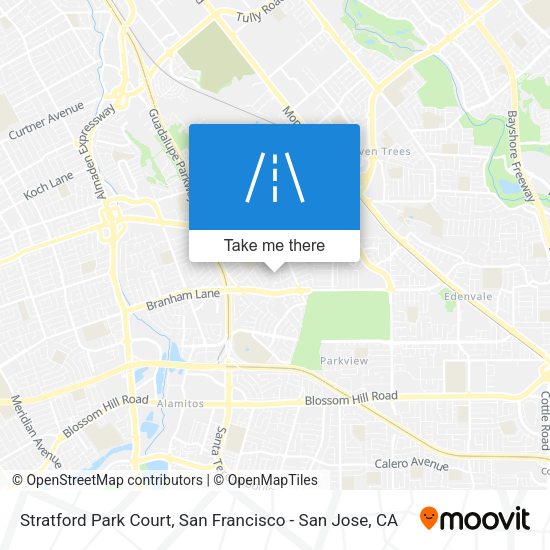 Stratford Park Court map