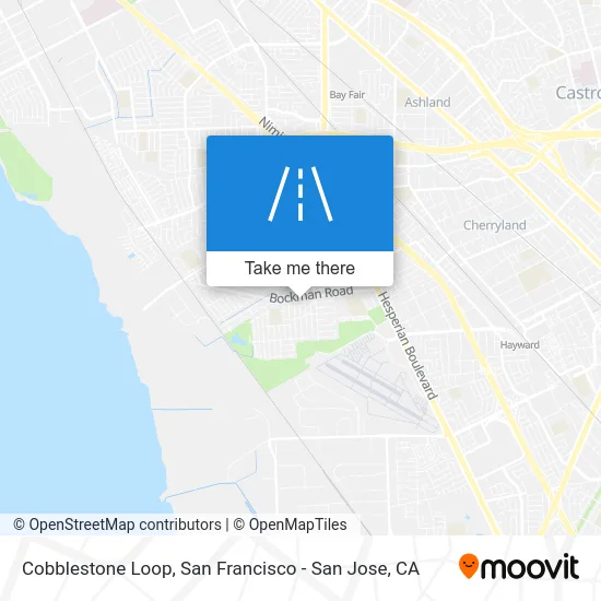 Cobblestone Loop map