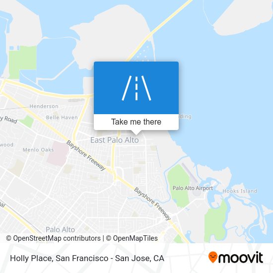 Mapa de Holly Place