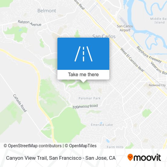 Mapa de Canyon View Trail