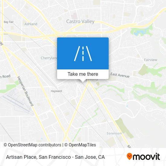 Artisan Place map