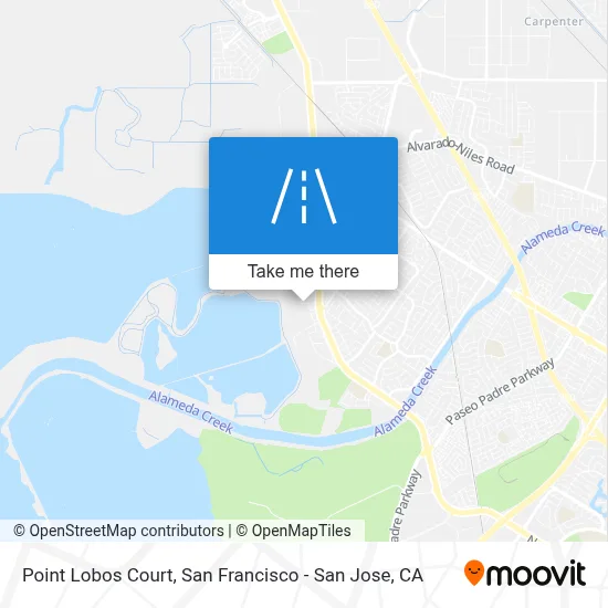 Point Lobos Court map