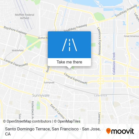Mapa de Santo Domingo Terrace