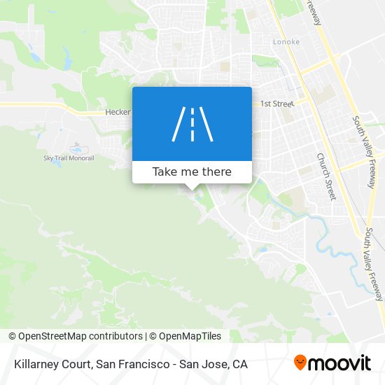 Mapa de Killarney Court