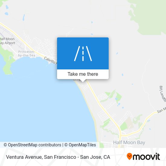 Mapa de Ventura Avenue