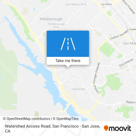 Watershed Access Road map