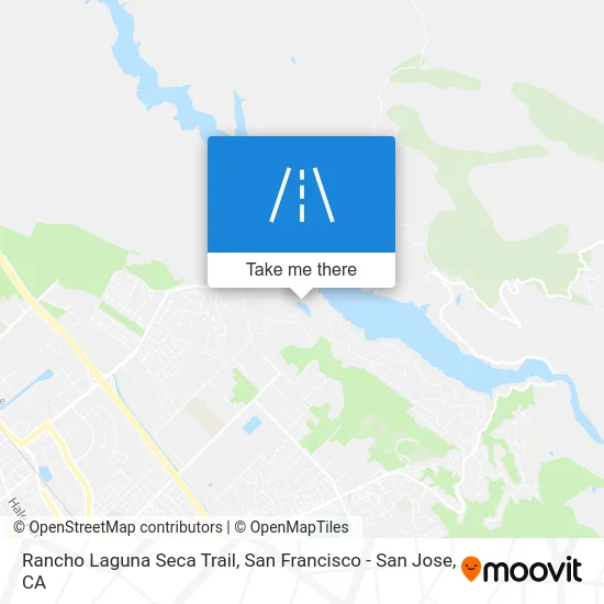 Rancho Laguna Seca Trail map