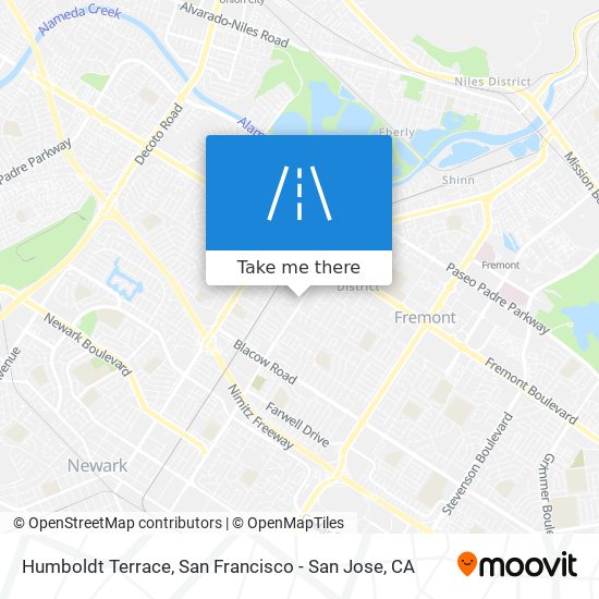 Humboldt Terrace map