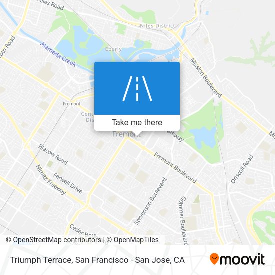 Mapa de Triumph Terrace
