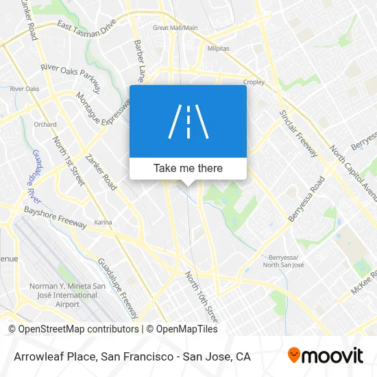 Arrowleaf Place map