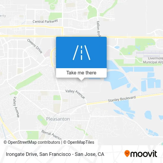 Irongate Drive map