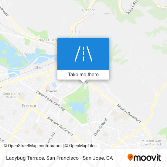 Mapa de Ladybug Terrace