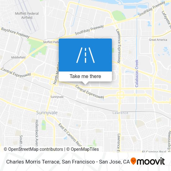 Charles Morris Terrace map