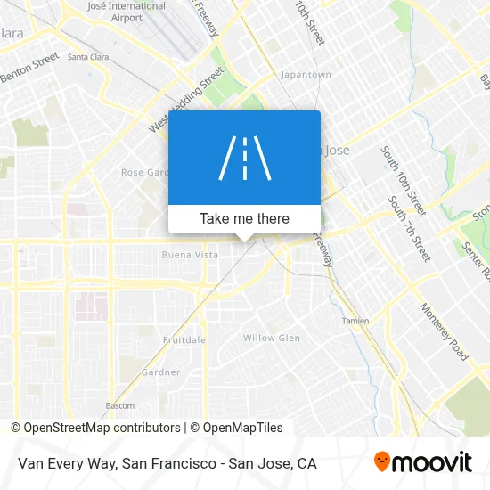 Van Every Way map