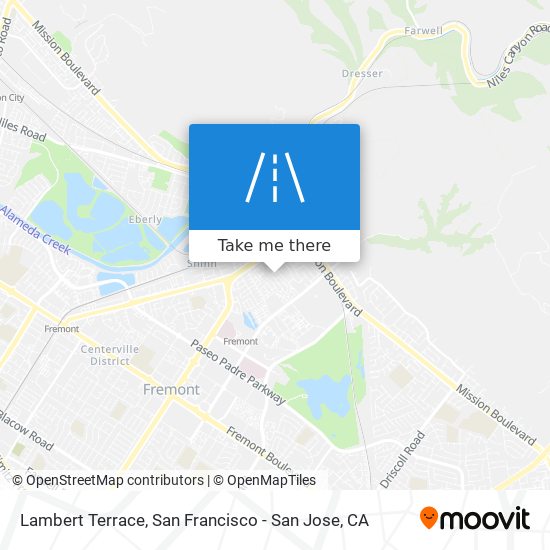 Mapa de Lambert Terrace