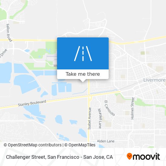 Challenger Street map