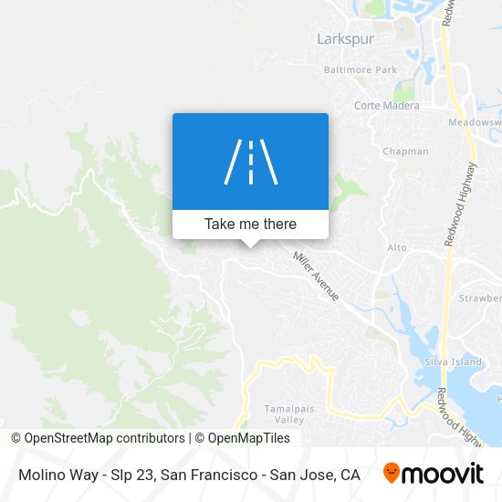 Molino Way - Slp 23 map