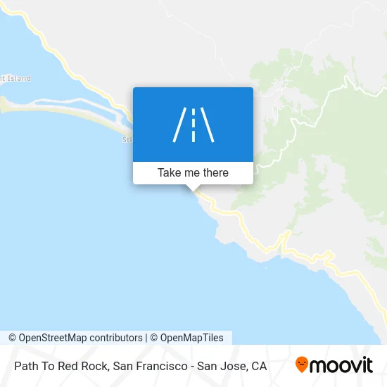 Path To Red Rock map