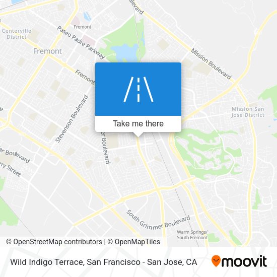 Mapa de Wild Indigo Terrace