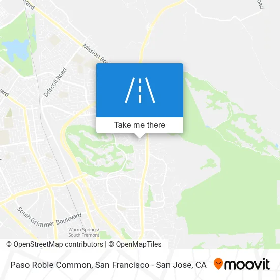 Paso Roble Common map