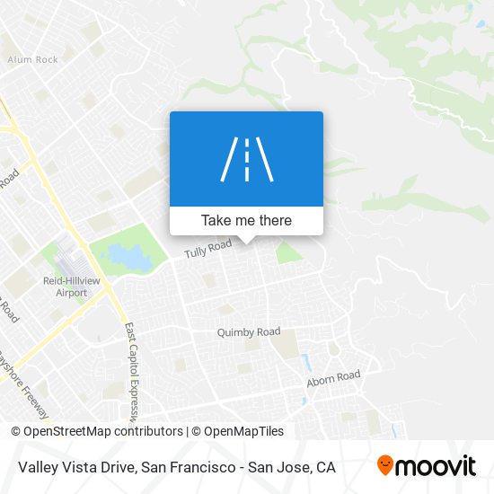 Mapa de Valley Vista Drive